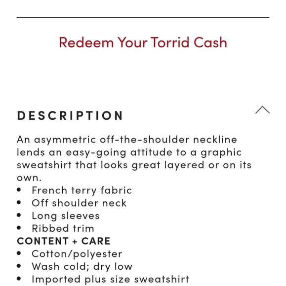 Torrid Off the Shoulder Burnout Top - Picture 5 of 5